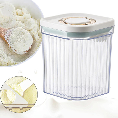 Contenedor De Fórmula, Caja De Leche En Polvo Claro 1200ml