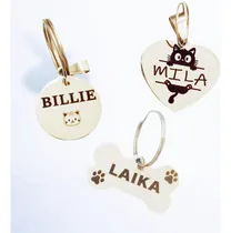 Comprar Chapitas Identificatorias Para Mascotas X 5 Unidades