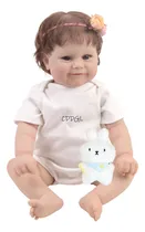 Comprar Cddgl Muñecas De Bebé Reborn De 20 Pulgadas,de Silicona,de Cuerpo Completo,realista,para Recién Nacido,con Ropa Y Tocados,chupetes Y Otros Complementos.,cuerpo Entero Lavable,para Niños Y Niñas
