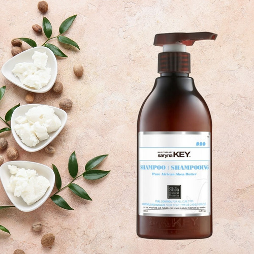Kit Shampoo Y Acondicionador Cabello Rizado Saryna Key 500ml