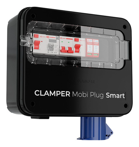 Clamper Mobi Plug Smart 220v 8+5kw P Ir M - Tomada Residenci