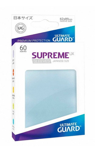 Protectores Ultimate Guard Supreme Small Transparentes 60 Un