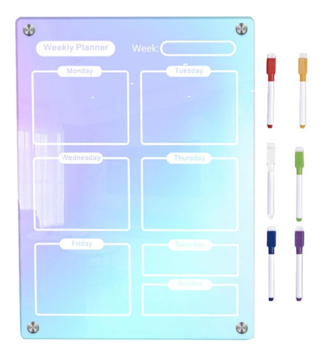 Happyyami 1 Set Of Acrylic Dry Erase Board For Desk Tabletop