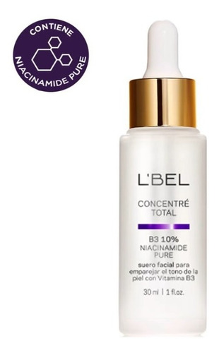 Suero Facial Concentre Total B3 Niacinamide Pure  De Lbel