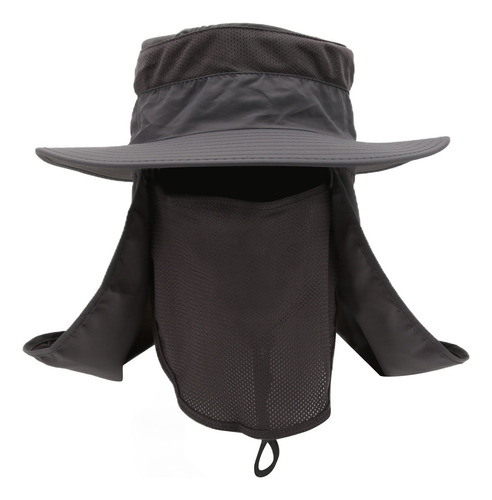 Gorras De Protección Solar Transpirables De Nylon Con Cuello
