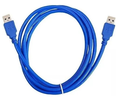 Cable Usb 3.0 Macho Macho 3 Metros Extensor Alargue Color Azul