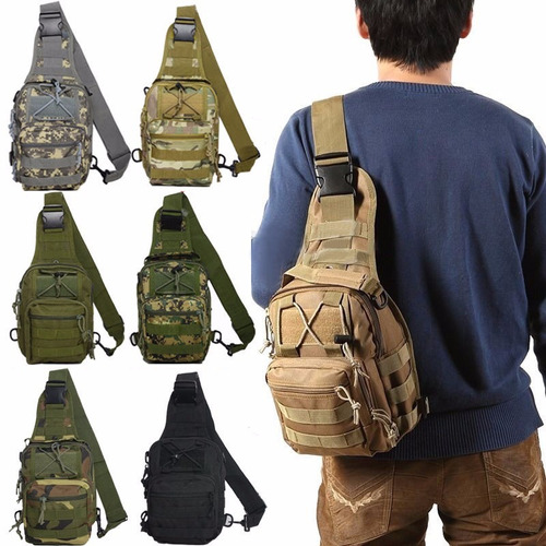 Bolso Mochila Militar Pechera Supervivencia Sistema Molle