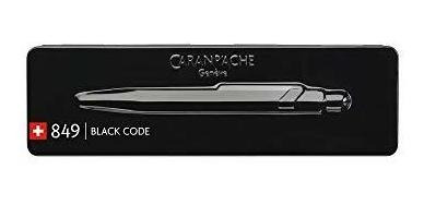 Boligrafo Caran D'ache Aluminio Hexagonal Ligero Y Duradero