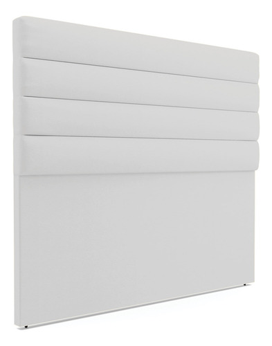Cabeceira California Para Cama Box King 190 Cm Veludo Cinza
