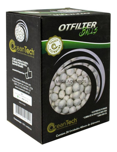 Mídia Filtrante Substitui Perlon Oceantech Otfilter Balls