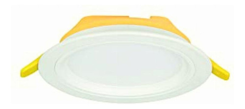 Lámpara Empotrado, 7 W, Luz Cálida 3 000 K, Color Blanco,