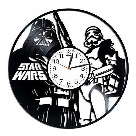 Kovides Darth Vader Y Stormtrooper Clock Idea De Regalo De N