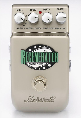 Pedal Marshall Rg1 Regenerator Chorus Phaser Efectos