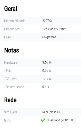 Nokia 2630 Usado, Para Retirada De Peças Ou Conserto