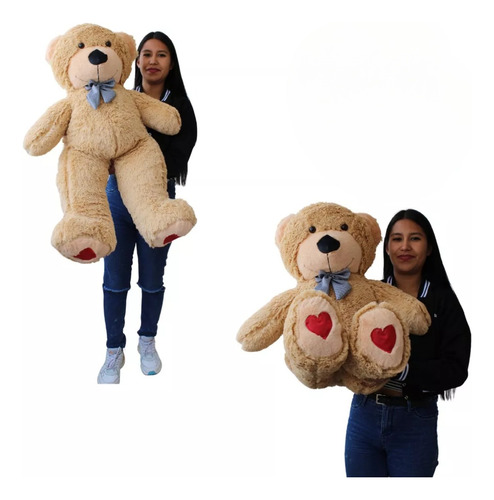 Oso De Peluche Gigante Jumbo 1,20 Cmt 14 Colores X 2 Unid