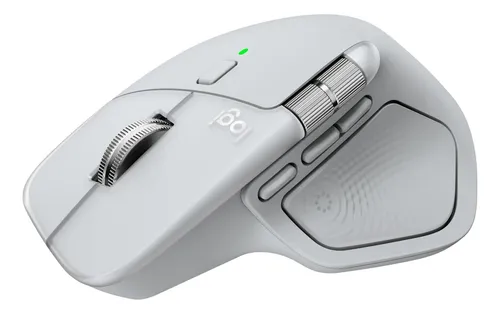 【美品】logicool MX MASTER4 Logitech Mx Master 4 Para Mac, Mouse Bluetooth Ergonômico De White