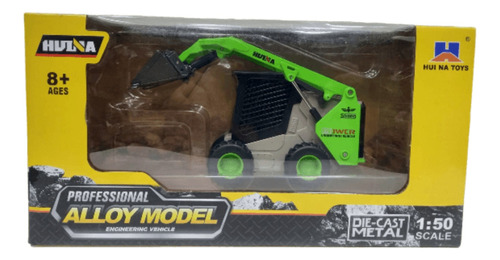 Maquinaria Bobcat Pala Verde A Escala 1:50 De Colección