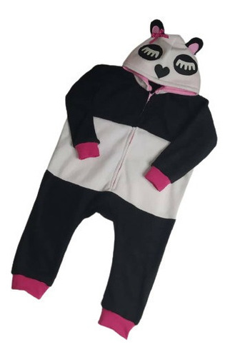 Pijamas Kigurumi  Enteriza Panda Baby Tela Polar