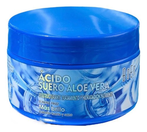 Mascarilla Tratamiento Suero Capilar Ácido Y Aloe Vera Boen