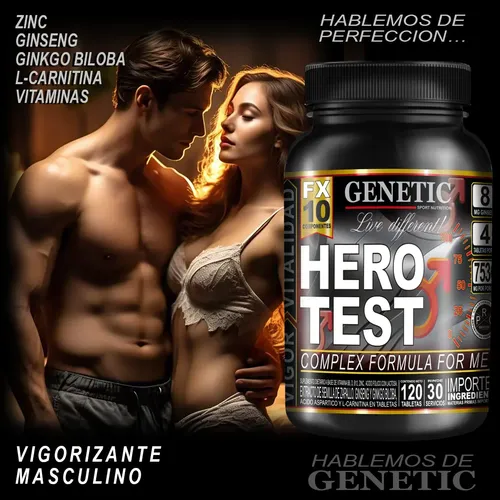 Aumenta Libido Potenciador Sexual 360 Comp Hero Test Genetic