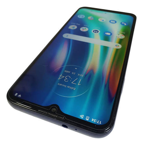 Celular Moto G9 Play Dual Sim 64 Gb Azul-safira 4 Gb Ram Azul-safira (Usado)