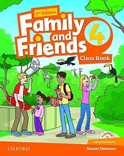 Family And Friends 4 Class Book (with Multirom) (2nd Editio