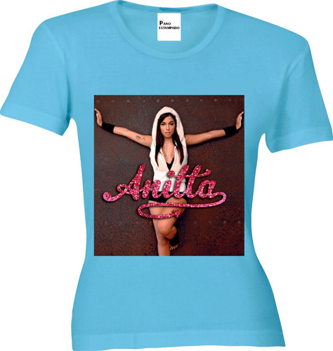 Camiseta, Baby Look, Regata, Cropped Anitta