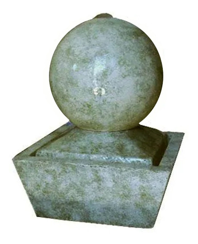 Fuente De Agua Feng Shui  Mini Esfera , Cemento, Impecable