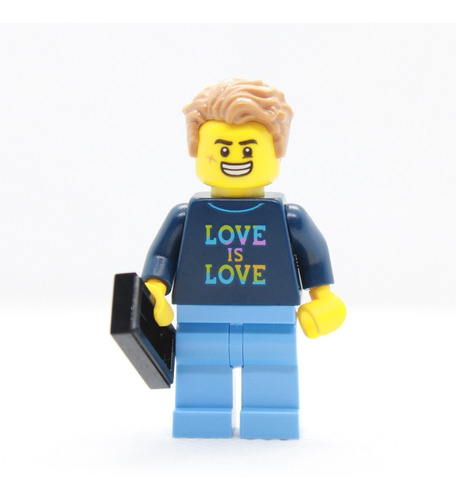 Minifigura Lego Ideas - Love Is Love Custom 10291 + Sticker