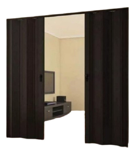 Puerta Plegable En Dos Hojas 2.35 X 2.10 Wengue