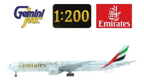 冬の感謝セール Emirates 777-300er Boeing Avião Miniatura 1/200 Jets Gemini 航空機・ヘリコプター