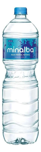 Água Mineral Minalba Sem Gás 1,5l Pack C/8unid