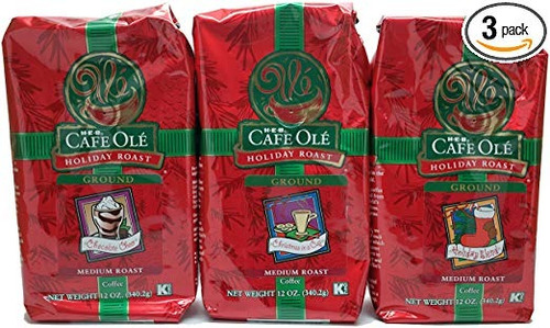 12 Oz Heb Cafe Ole Café Molido Bolsa (pack De 3) (paquete De