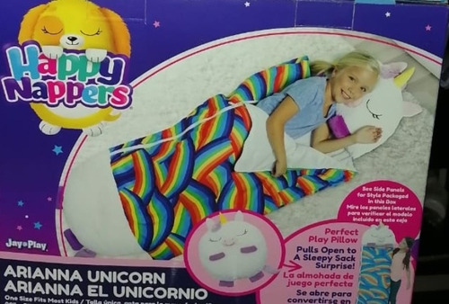 Bolsa De Dormir Para Niños Happy Nappers Unicornio