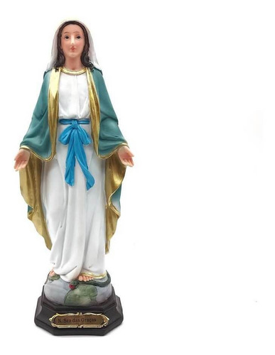 Imagem Nossa Senhora Das Graças 30 Cm - Resina