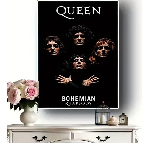 Foto Da Banda Queen Bohemian Rhapsody Com 1000 Peças De Queb