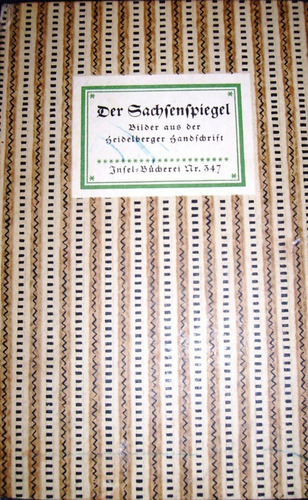 Der Sachsenspiegel - Bilder Aus Der Heidelberger Handschrift