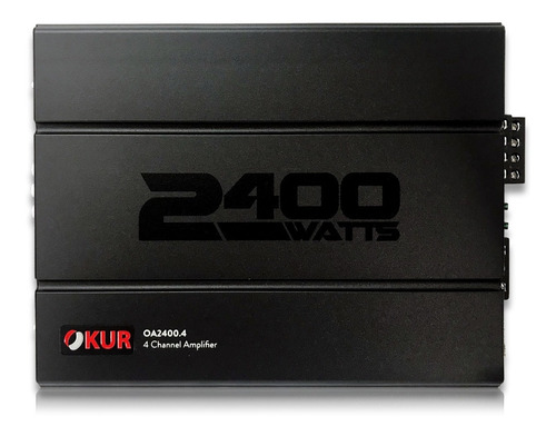 Amplificador Okur Oa2400.4 2400w Max 4 Canales By Db Drive