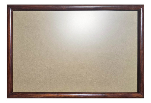 1 Marco De Madera Con Vidrio Anti 50x70cm, Todo Incluido Encino Americano