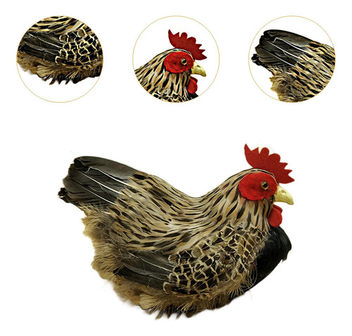 Modelo De Simulación De Pollo, Figura De Gallina Sin Cesta