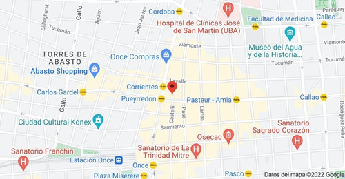 Imagen 9 de 9 de Vendo Tres Oficinas En Av. Corrientes Esq. Pueyrredon Interconectadas En Edificio De Categoria. Subte Lineas H Y B A Metros.
