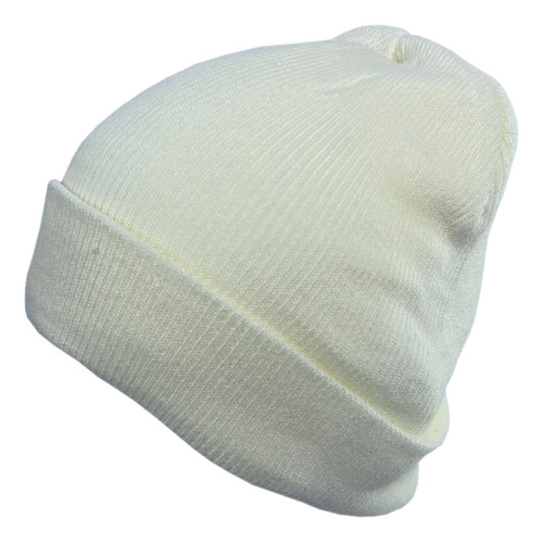 Gorro Invierno Clasico Unisex De Lana Liso Rocky Hw-072