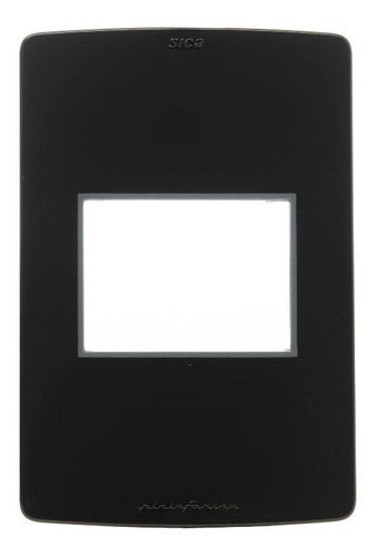 Tapa De Luz Sica Silight By Pininfarina Negro Y Strada 10x5