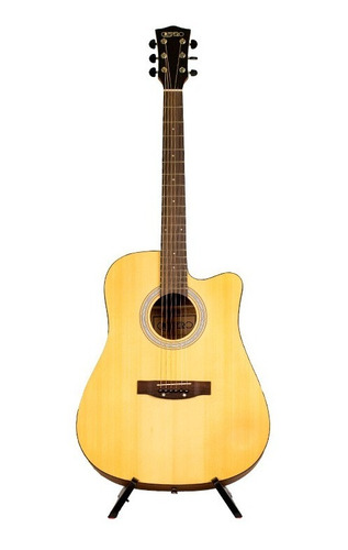 Guitarra Acustica Campero Dreadnougth-resaque Natural Mate