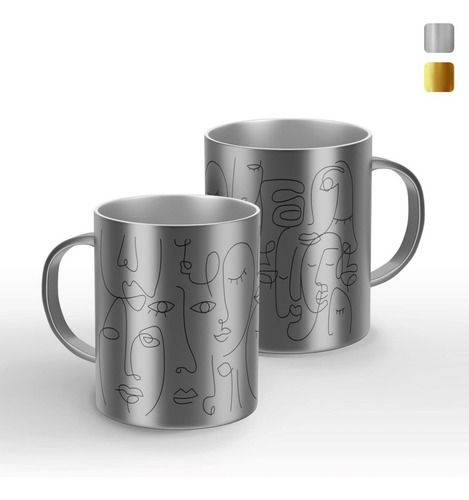Taza Personalizada Cara Modelo Espejo