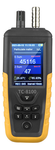 Pantalla Recargable Tft Para Medir La Calidad Del Aire, Colo