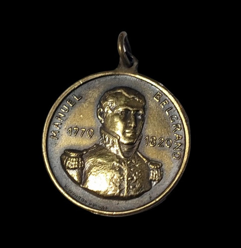 Medalla Centenario Manuel Belgrano Bronce Año 1920 - 741