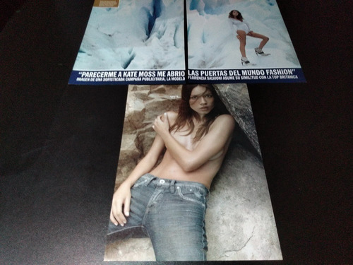 (ak037) Florencia Salvioni * Clippings Revista 3 Pgs (Usado)