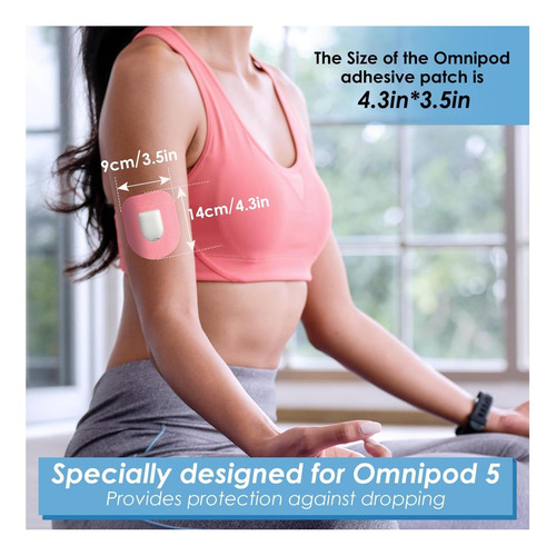 20 Parches Adhesivos De Paquete Para OmniPod 5-cubiertas De