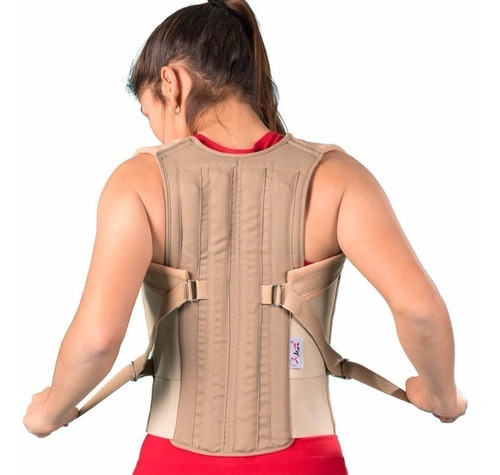 Corrector Postura Fajadorso Lumbar Sacro Ortopedica Cervical